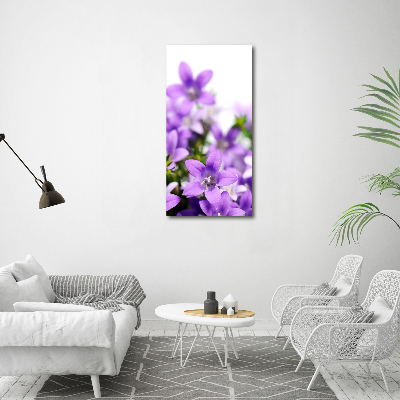 Tableau mural sur toile Cloches violettes