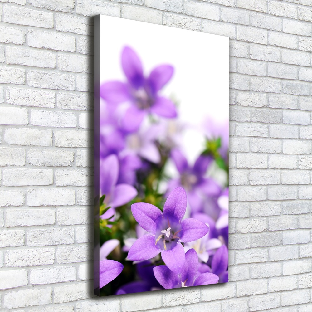 Tableau mural sur toile Cloches violettes