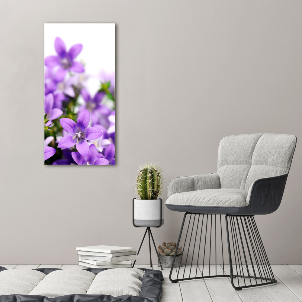 Tableau mural sur toile Cloches violettes