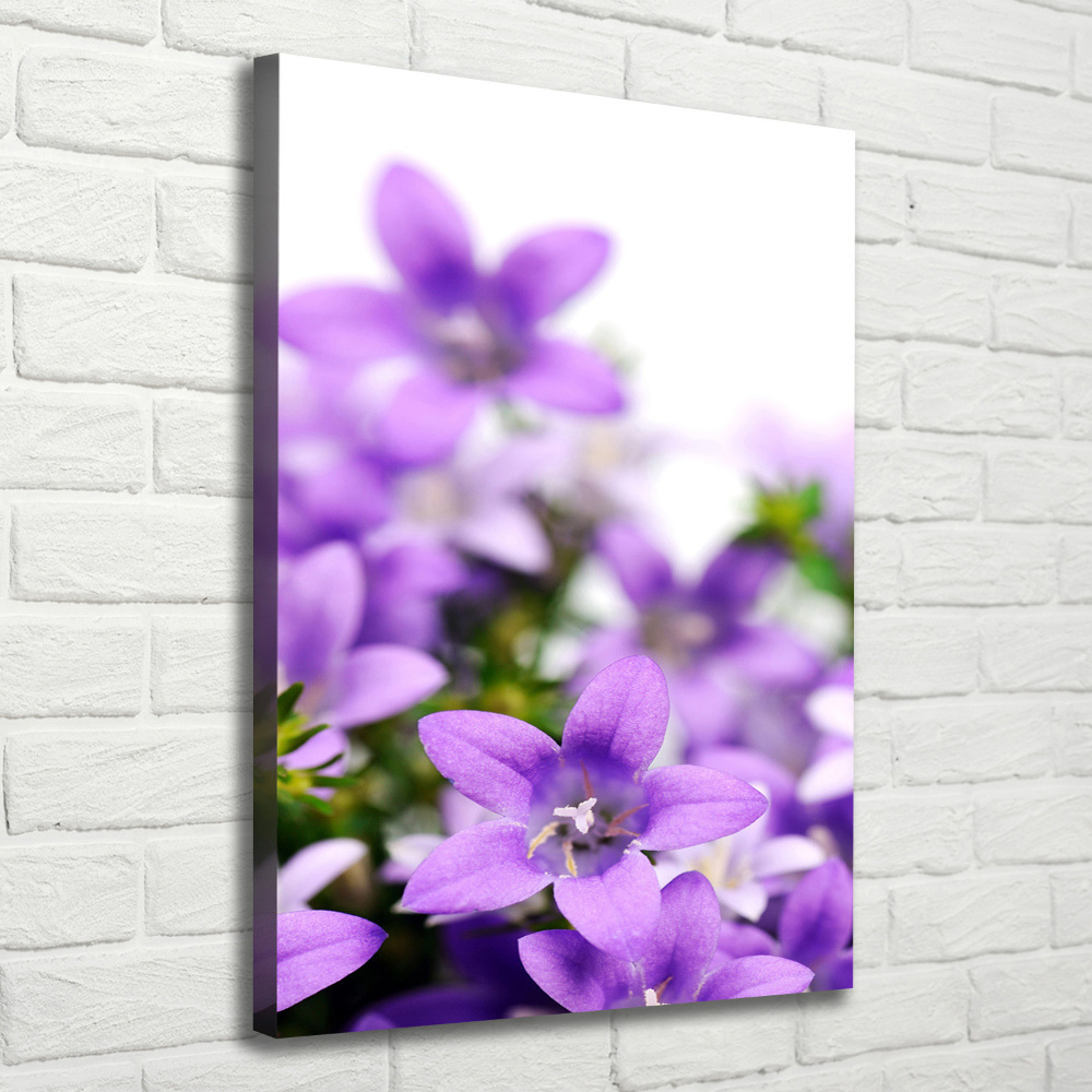 Tableau mural sur toile Cloches violettes