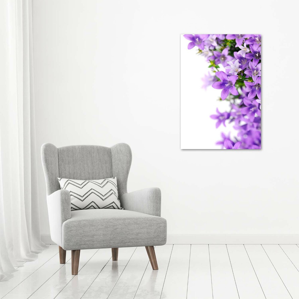 Tableau mural sur toile Cloches violettes