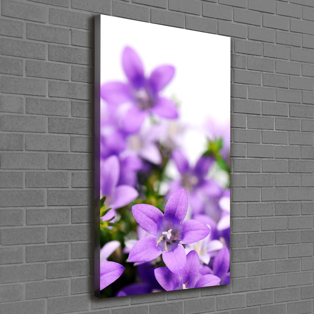 Tableau mural sur toile Cloches violettes