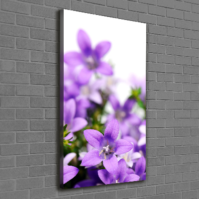 Tableau mural sur toile Cloches violettes