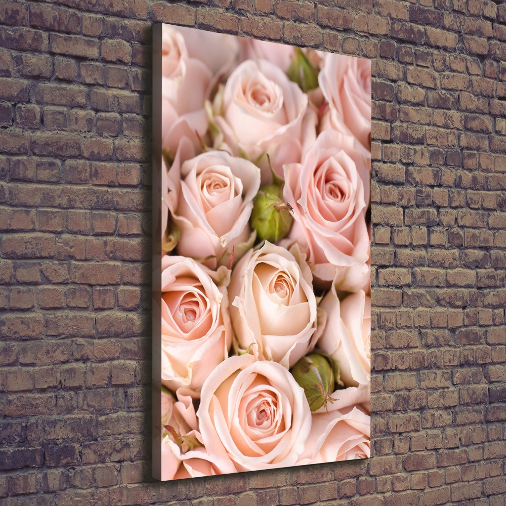 Tableau toile imprimée Bouquet de roses