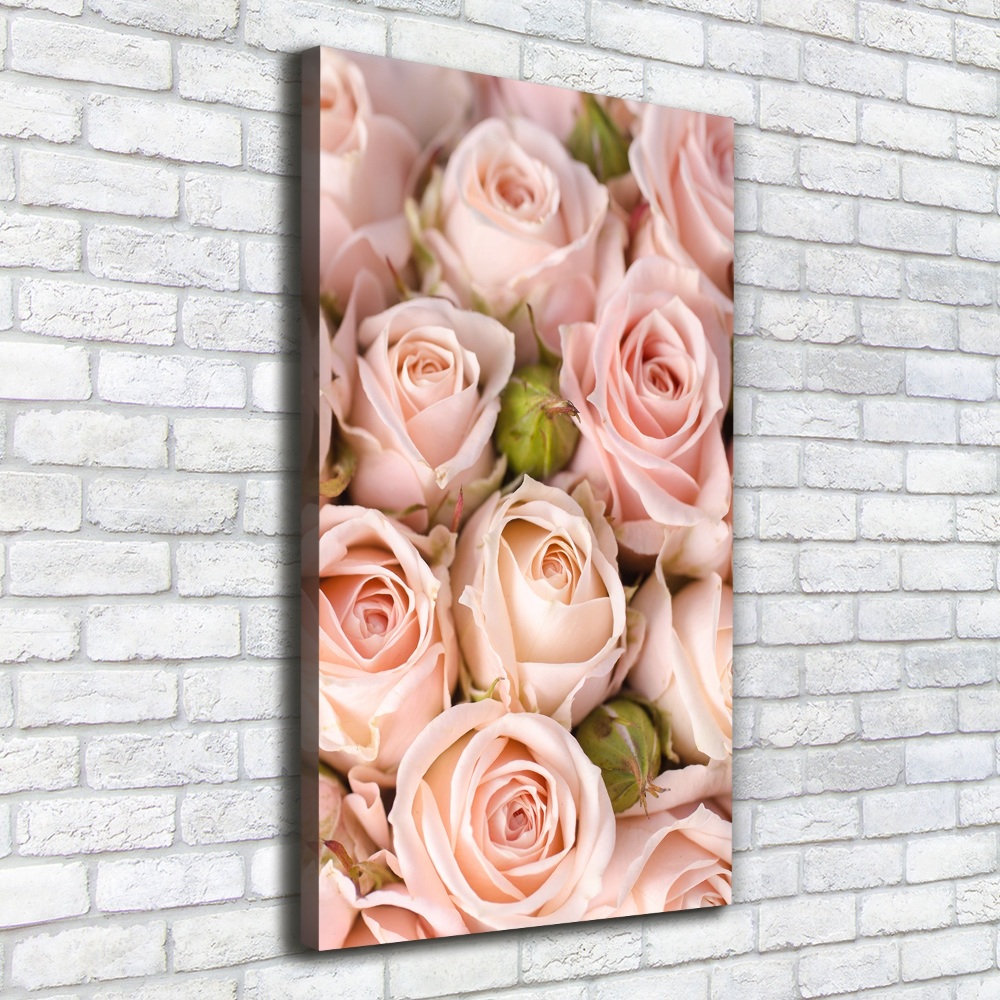 Tableau toile imprimée Bouquet de roses