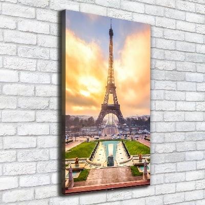 Tableau imprimé sur toile Tour Eiffel Paris