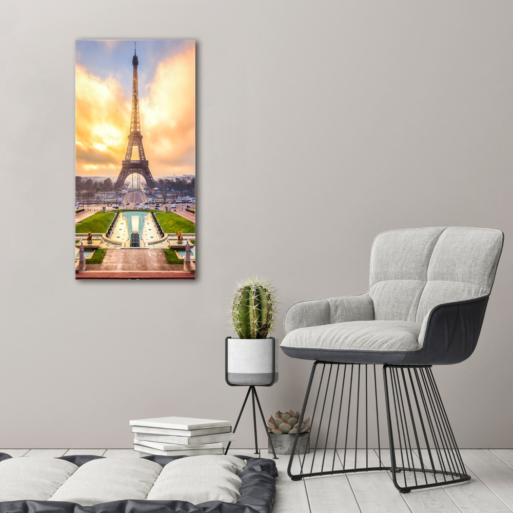 Tableau imprimé sur toile Tour Eiffel Paris