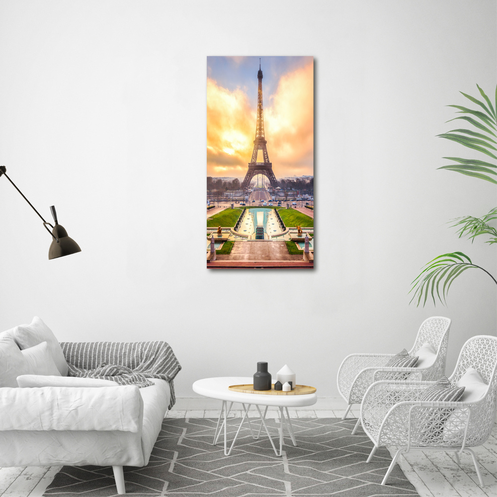 Tableau imprimé sur toile Tour Eiffel Paris