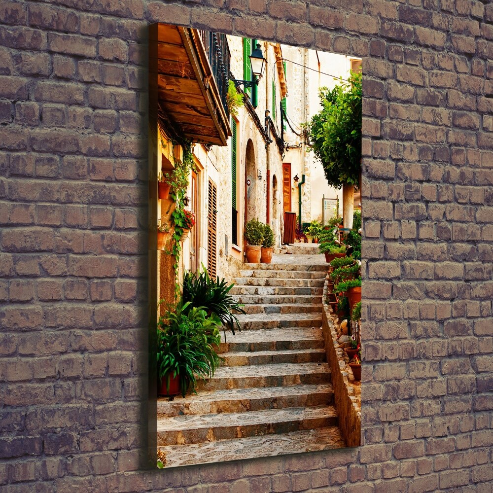 Tableau mural sur toile Ruelles en Espagne