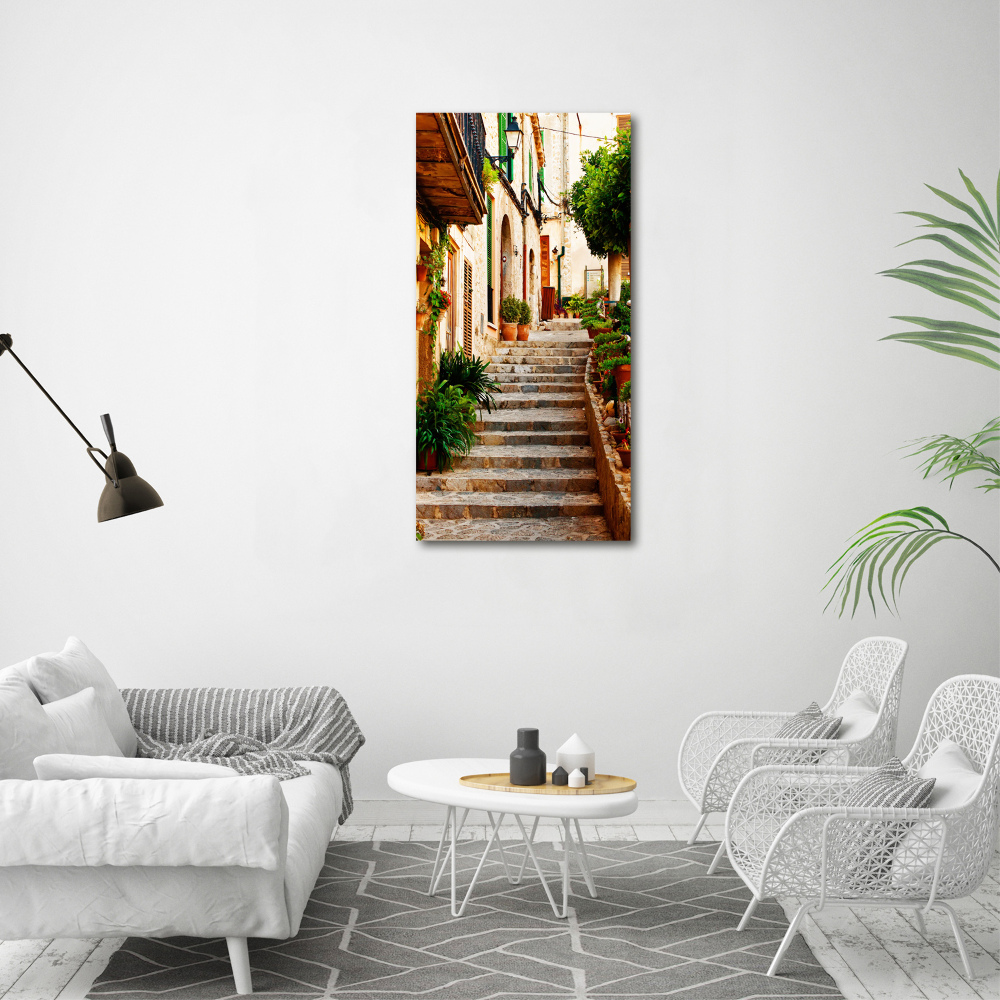 Tableau mural sur toile Ruelles en Espagne