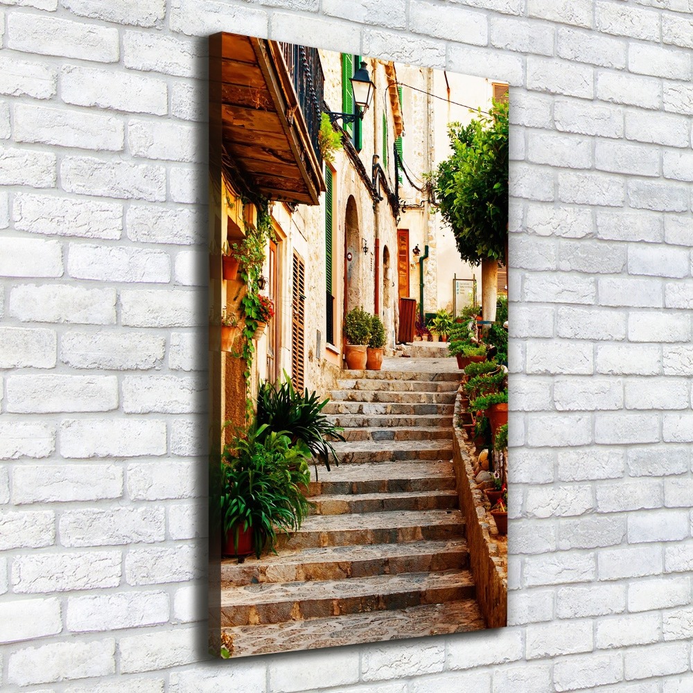 Tableau mural sur toile Ruelles en Espagne