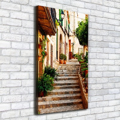 Tableau mural sur toile Ruelles en Espagne