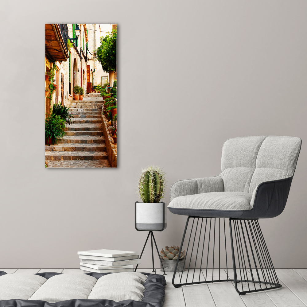 Tableau mural sur toile Ruelles en Espagne