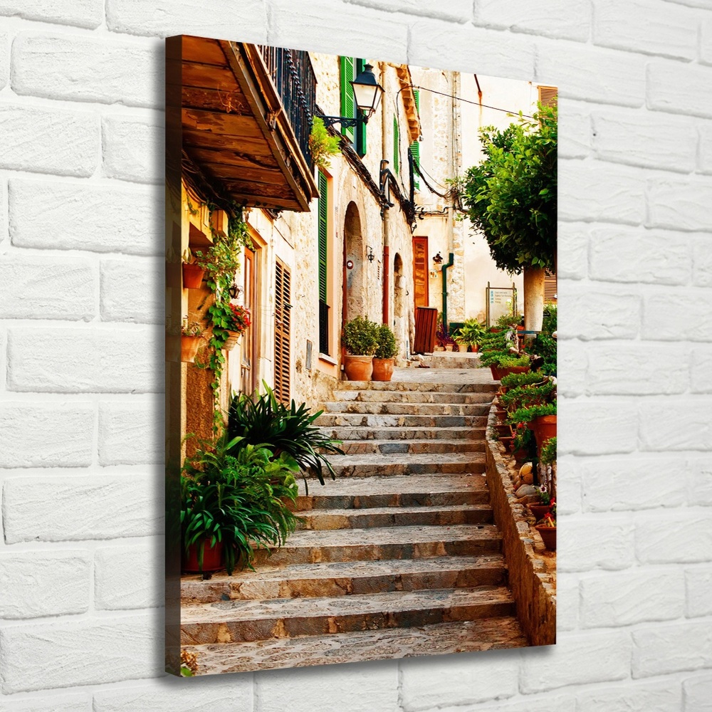 Tableau mural sur toile Ruelles en Espagne