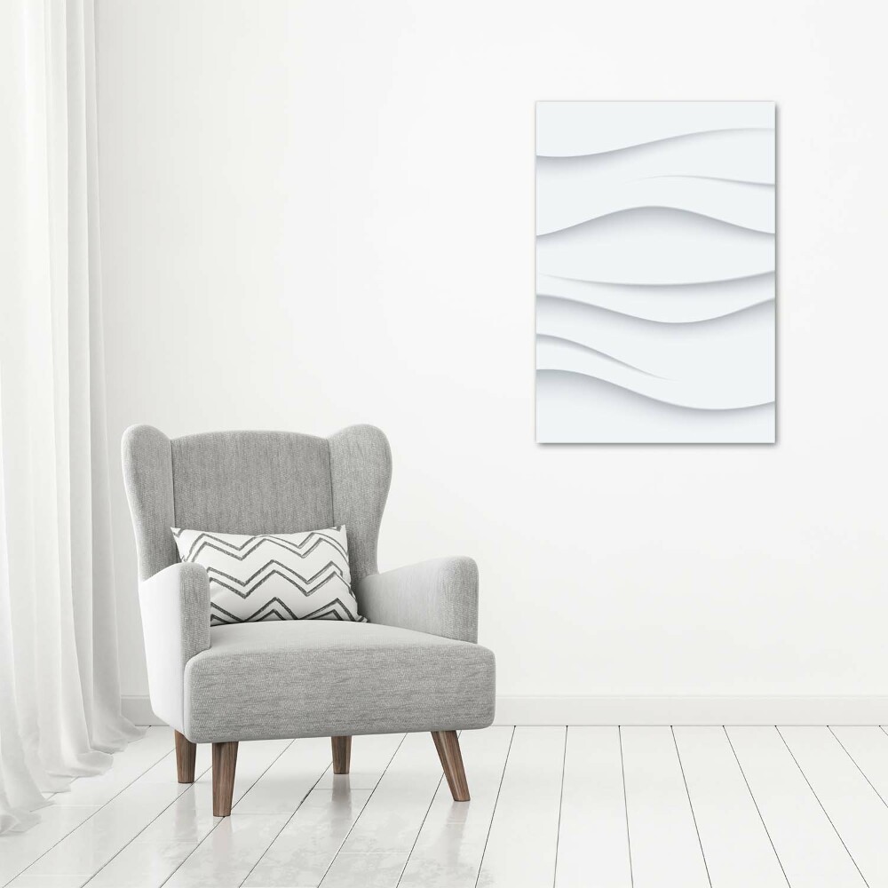 Tableau sur toile Vagues abstraites