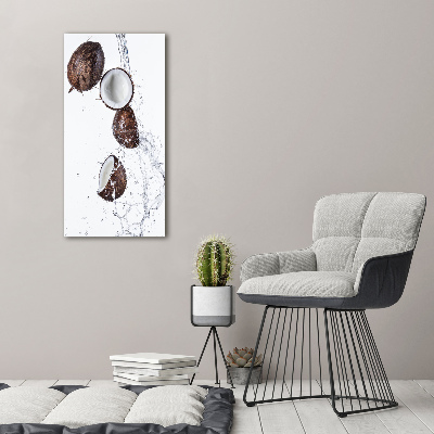 Tableau imprimé sur toile Noix de coco