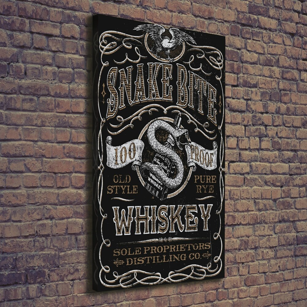 Tableau toile imprimée Whisky