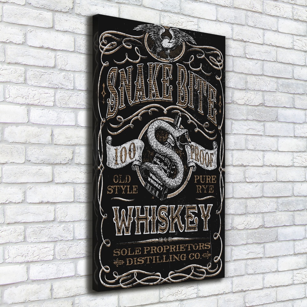 Tableau toile imprimée Whisky