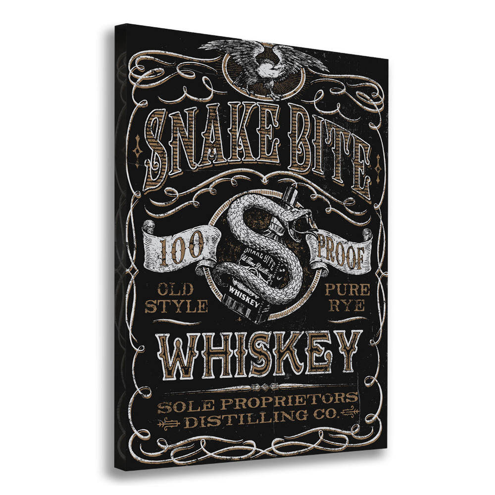 Tableau toile imprimée Whisky