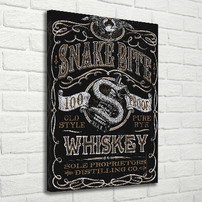 Tableau toile imprimée Whisky