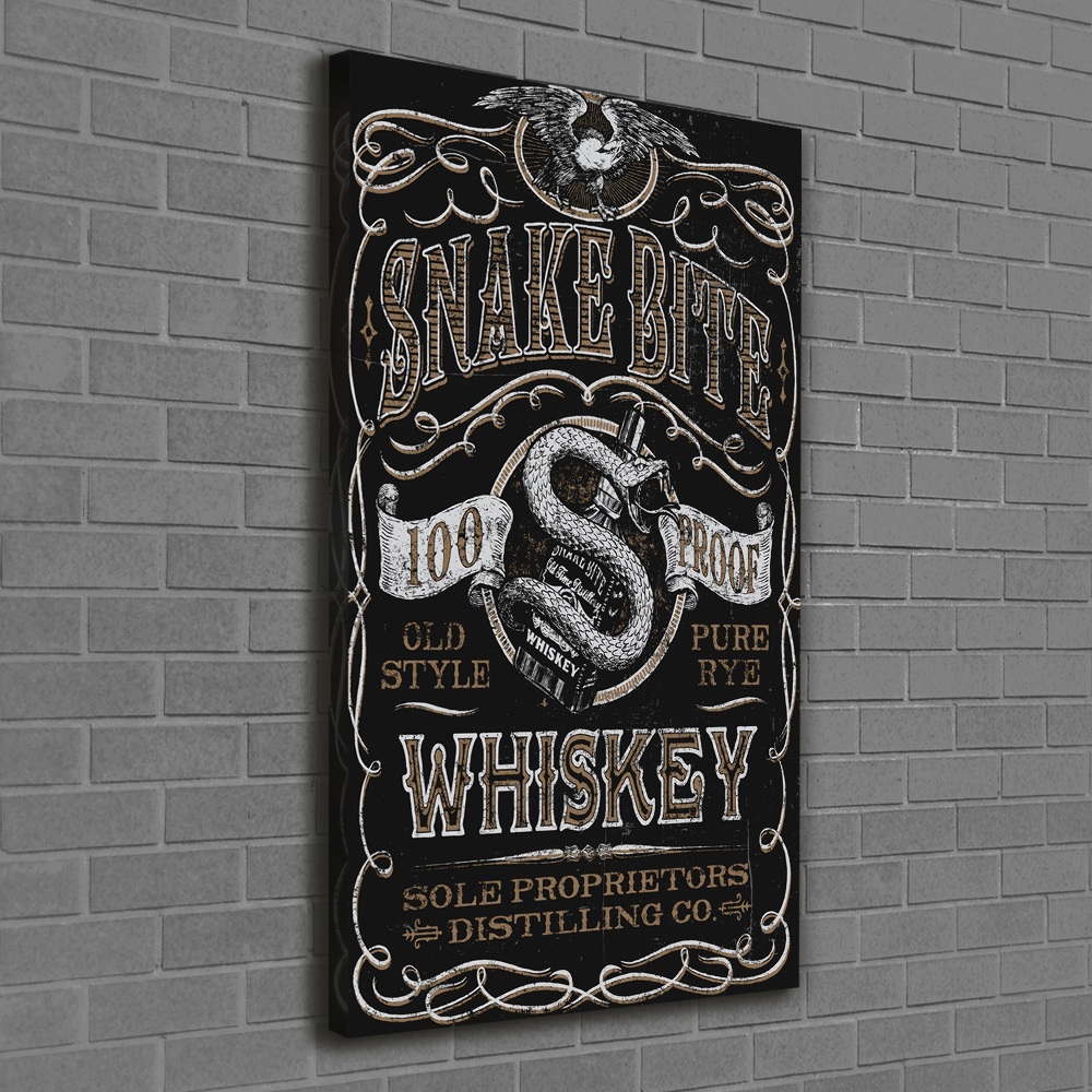 Tableau toile imprimée Whisky