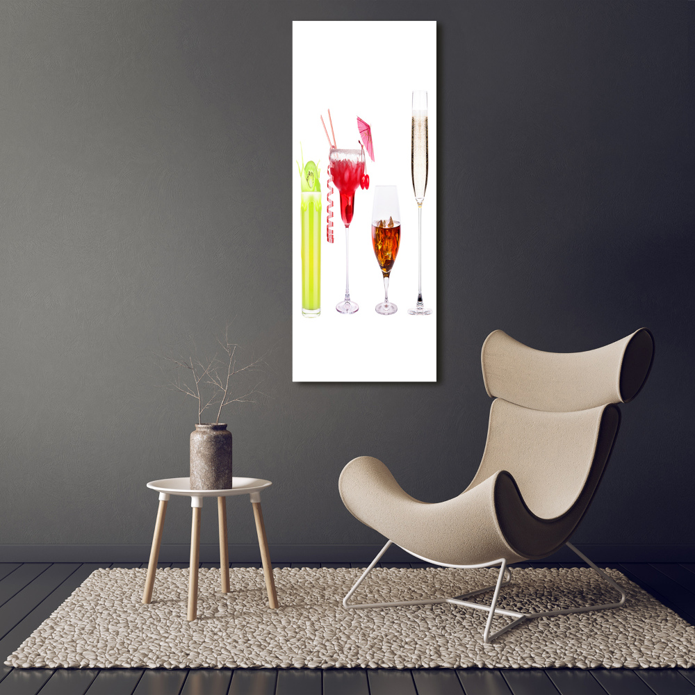 Tableau photo sur toile Cocktails colorés