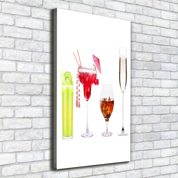 Tableau photo sur toile Cocktails colorés