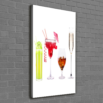 Tableau photo sur toile Cocktails colorés