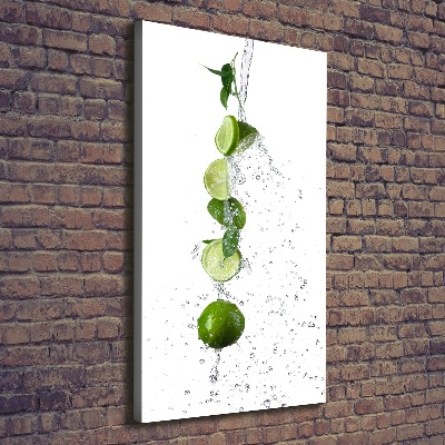 Tableau sur toile Citrons verts