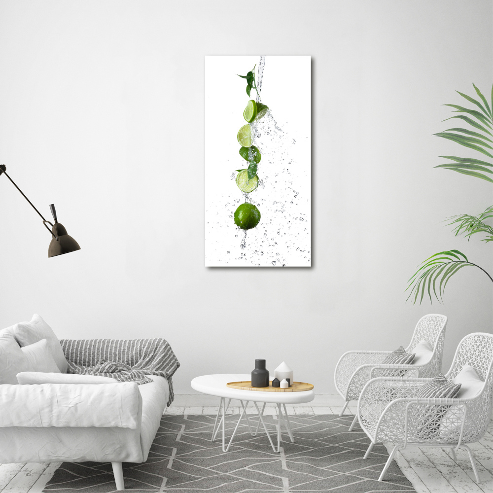 Tableau sur toile Citrons verts