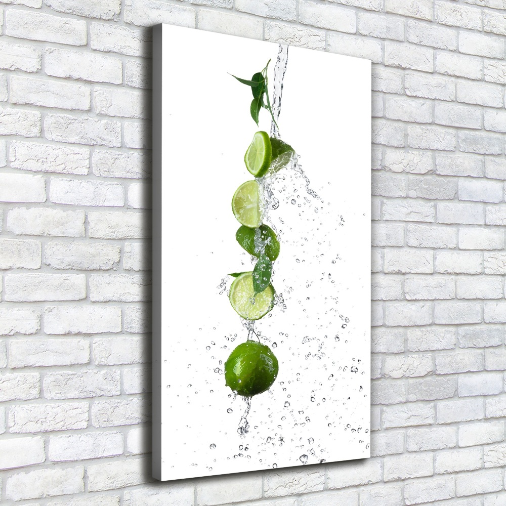 Tableau sur toile Citrons verts