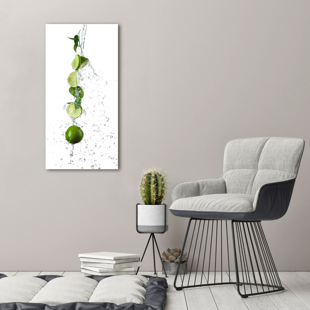 Tableau sur toile Citrons verts