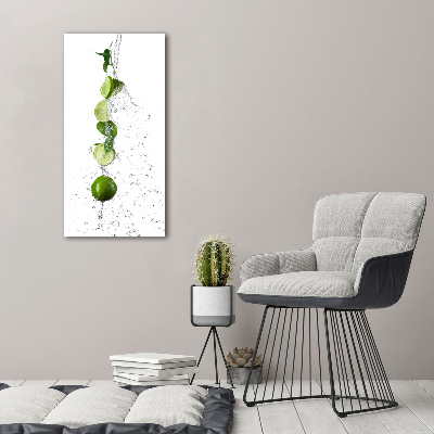 Tableau sur toile Citrons verts