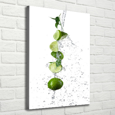 Tableau sur toile Citrons verts