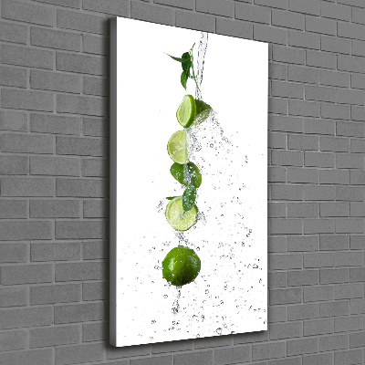 Tableau sur toile Citrons verts