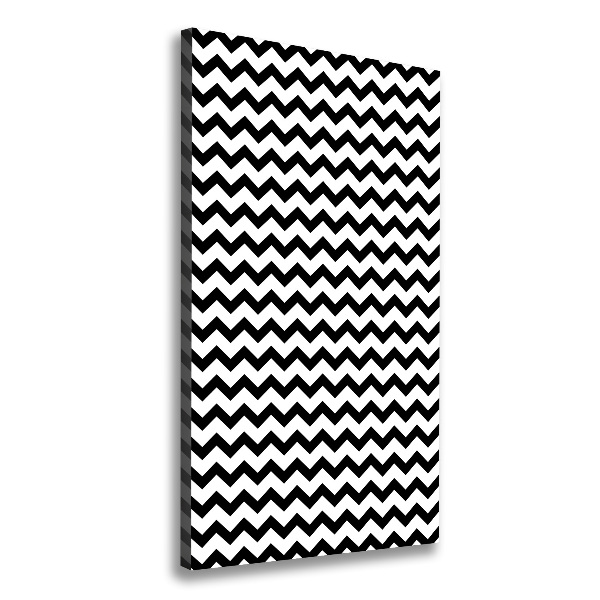 Tableau imprimé sur toile Zigzags
