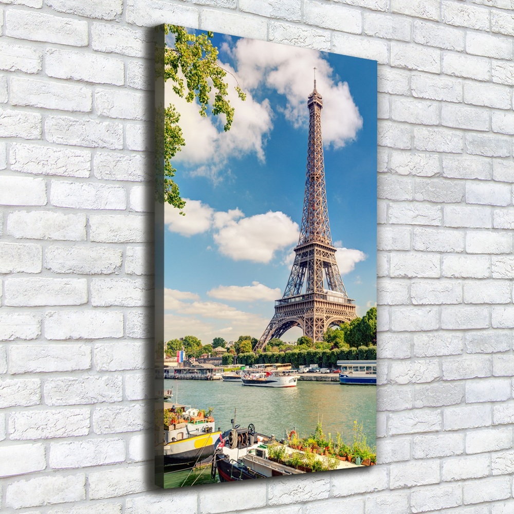 Tableau sur toile Architecture Tour Eiffel