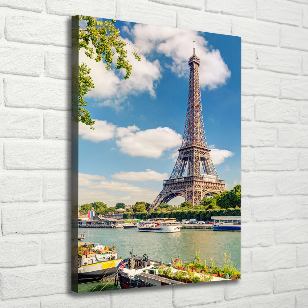 Tableau sur toile Architecture Tour Eiffel