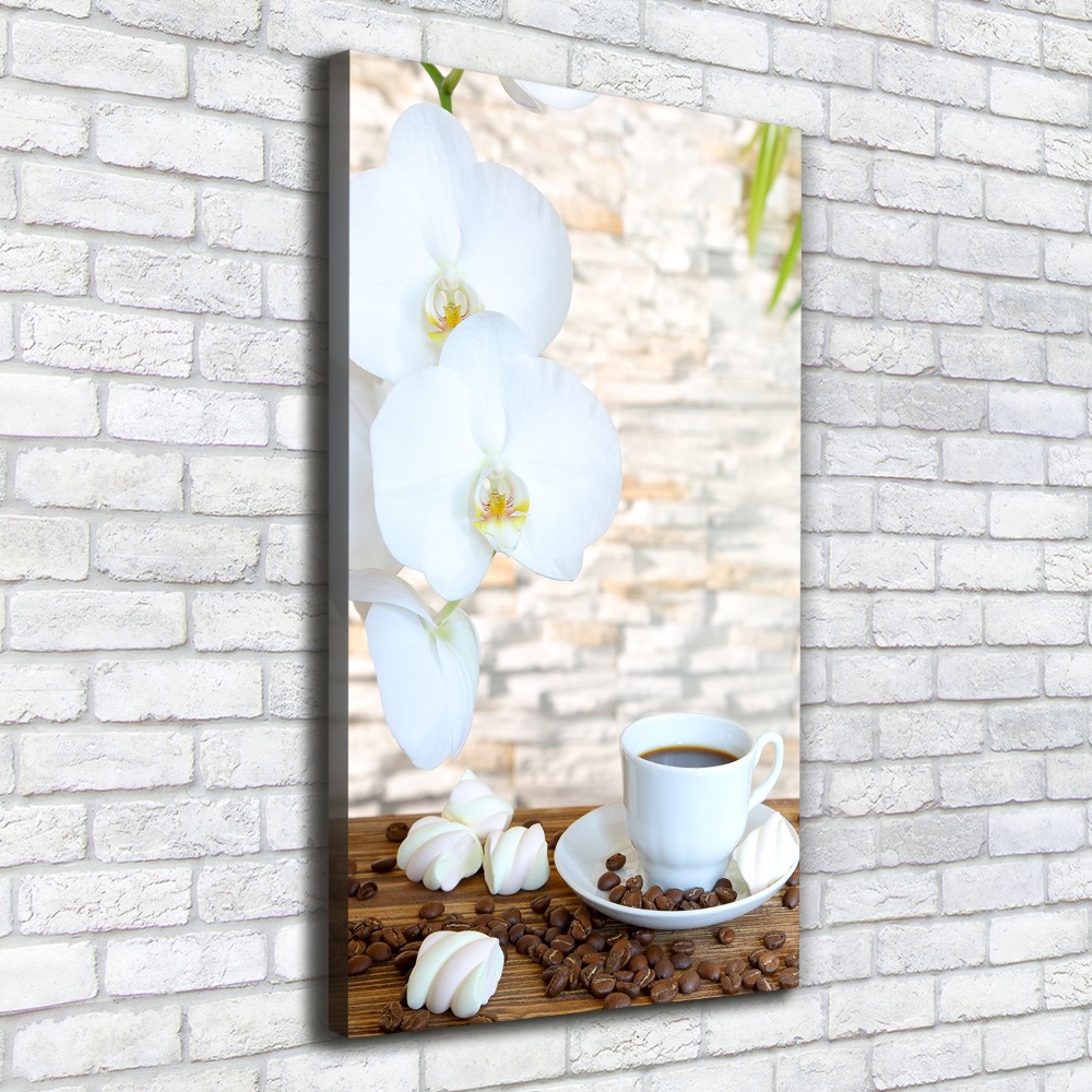 Tableau photo sur toile Café noir