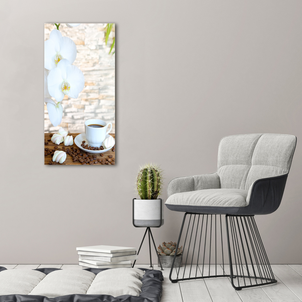 Tableau photo sur toile Café noir