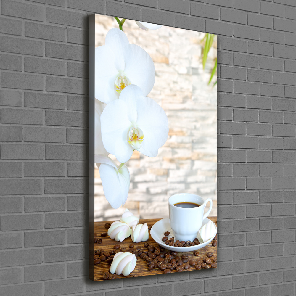 Tableau photo sur toile Café noir