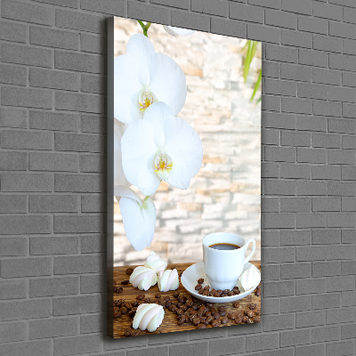 Tableau photo sur toile Café noir