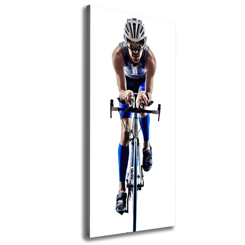 Tableau photo sur toile Cycliste