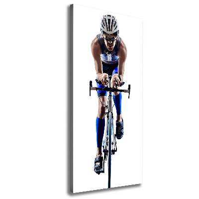 Tableau photo sur toile Cycliste