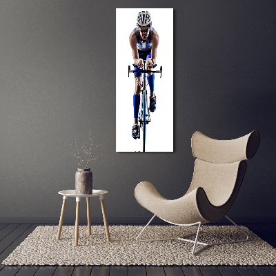 Tableau photo sur toile Cycliste