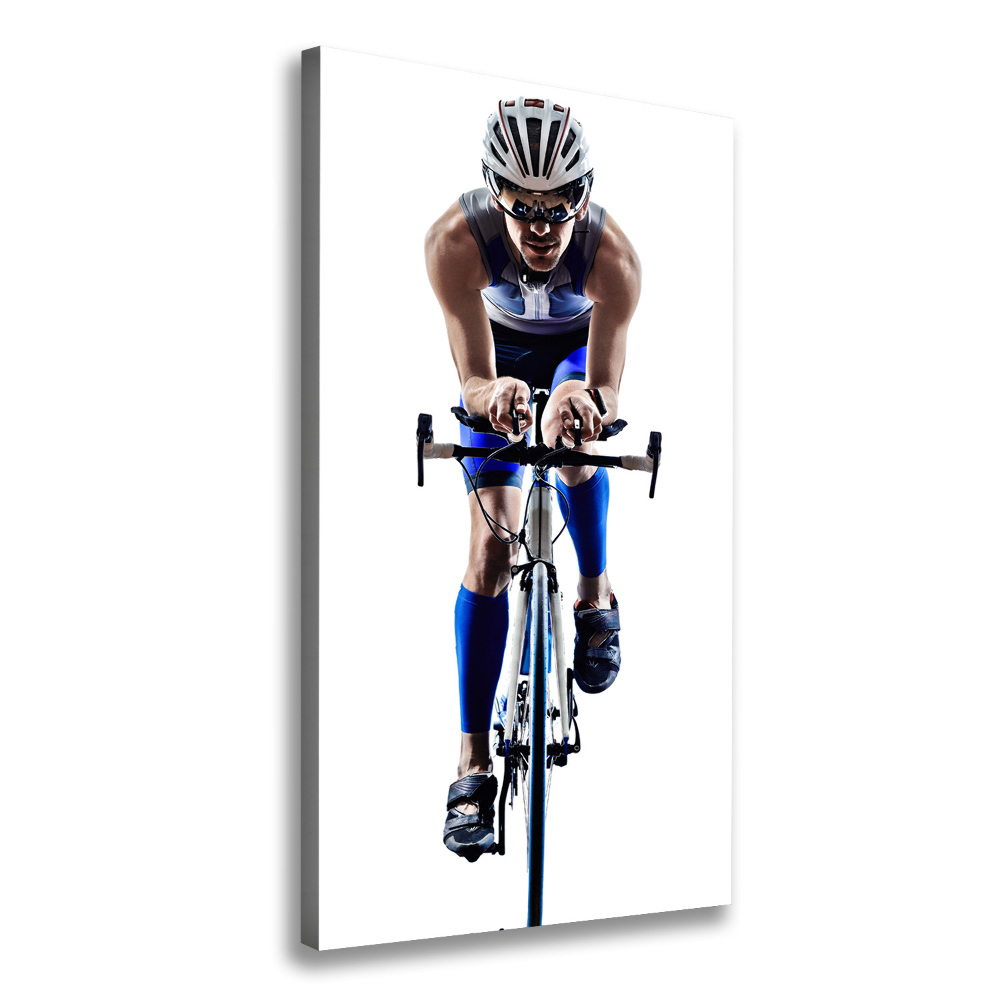 Tableau photo sur toile Cycliste