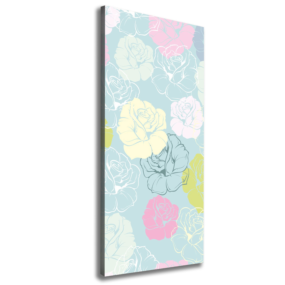 Tableau mural sur toile Roses fleurs