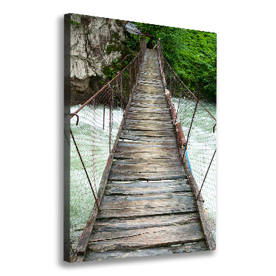 Tableau mural sur toile Pont suspendu