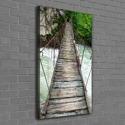 Tableau mural sur toile Pont suspendu