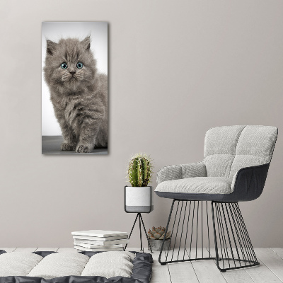 Tableau mural sur toile Chat gris britannique